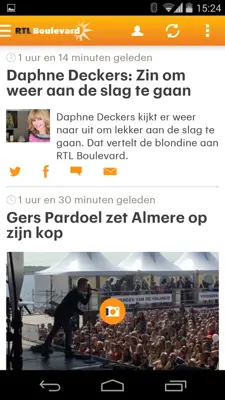 RTL Nieuws android App screenshot 1